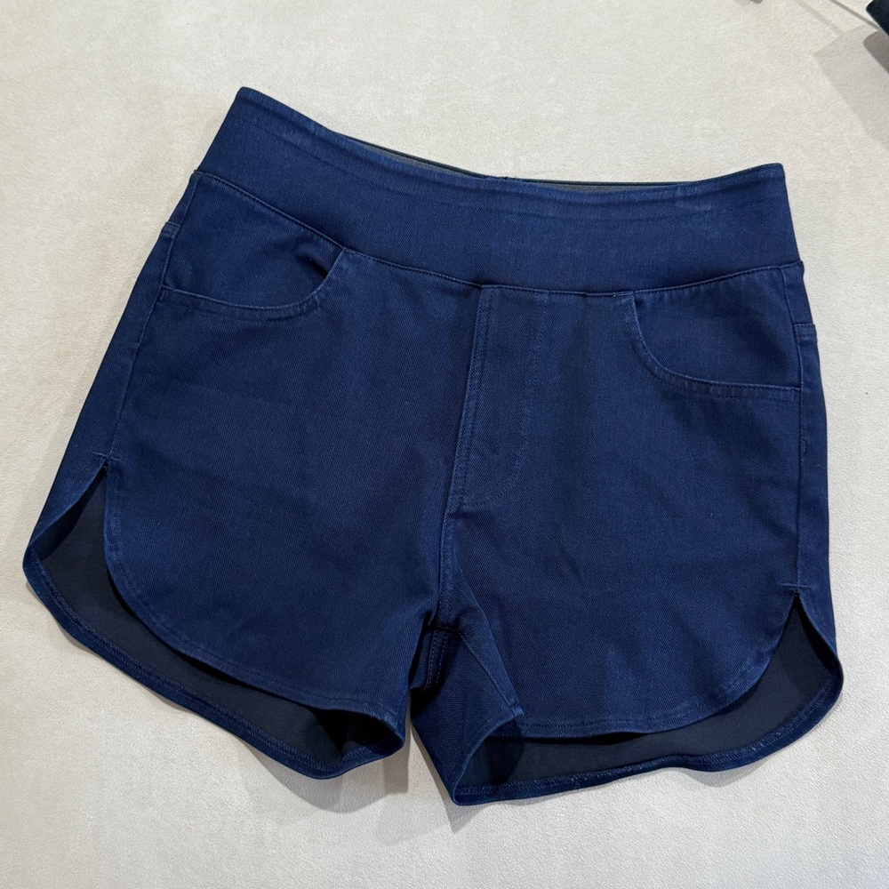 HALARA Women's Jean Shorts - Navy Blue